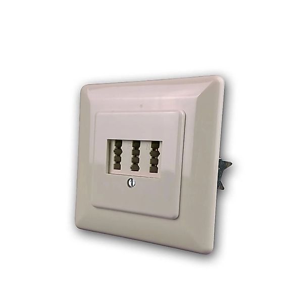 Goobay TAE Unterputzdose NFN Beige Telefonsteckdose günstig online kaufen