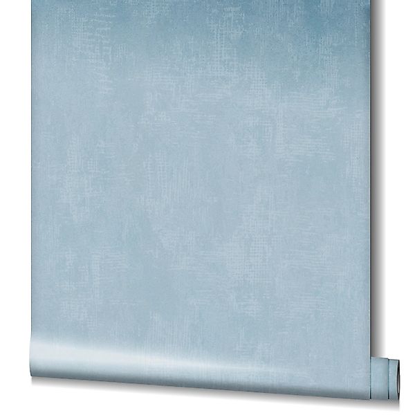 Vliestapete Nabucco Putzstruktur Vintage-Look Blaugrün günstig online kaufen