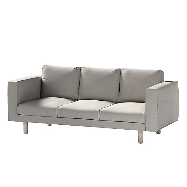 Bezug für Norsborg 3-Sitzer Sofa, grau, Norsborg 3-Sitzer Sofabezug, Madrid günstig online kaufen