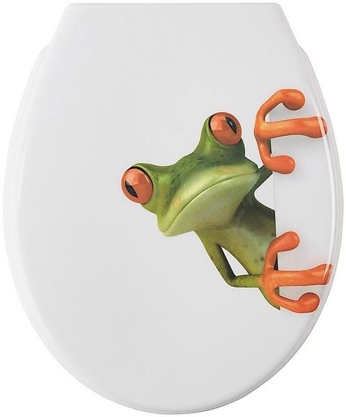 ADOB WC-Sitz Frosch, Absenkautomatik, zur Reinigung abnehmbar günstig online kaufen