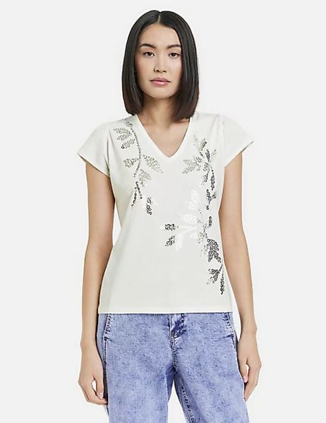 Taifun Kurzarmshirt Shirt mit abstraktem Print günstig online kaufen