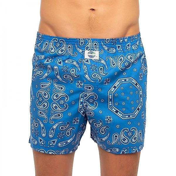 D.E.A.L International Boxershorts Blau Bandana Motiv günstig online kaufen