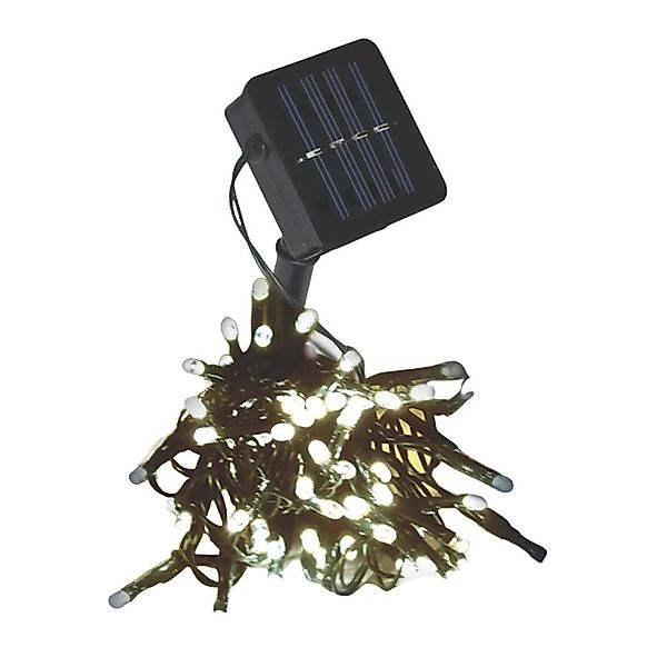 Lex 150er Solar LED Lichterkette Innen Außen Gartenbeleuchtung Party Outdoo günstig online kaufen