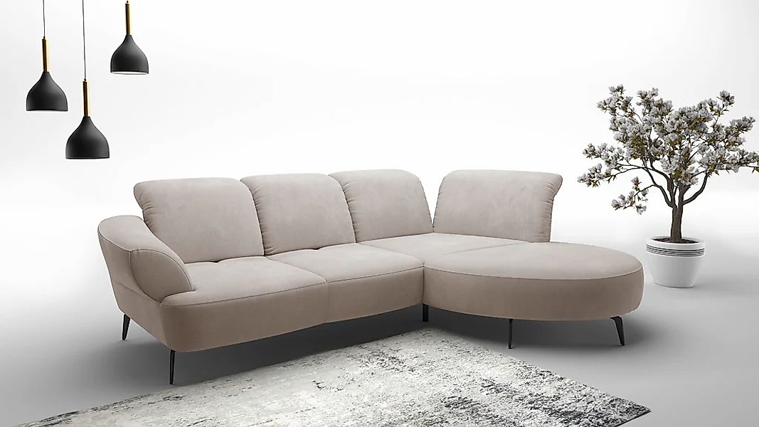 sit&more Ecksofa "Dance, L-Form, inkl. Sitztiefenverstellung", inkl. Click& günstig online kaufen