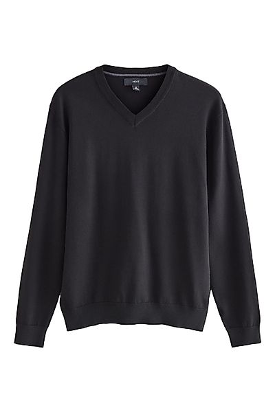 Next V-Ausschnitt-Pullover Langarm-Pullover mit V-Ausschnitt mit günstig online kaufen