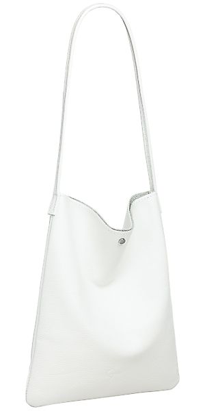 Caspar Schultertasche Mittelgroßer Leder Shopper Damen günstig online kaufen