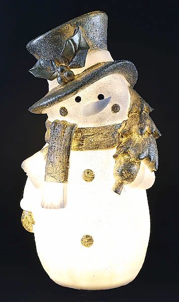 I.GE.A. Dekofigur "Schneemann", Weihnachtsdeko aus Polyresin, Höhe ca. 36 c günstig online kaufen