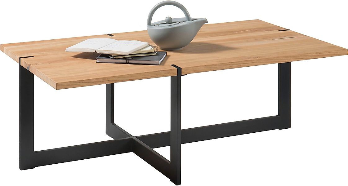 Stolkom Sp.z.o.o. Couchtisch Tiago, Massivholz Eiche, günstig online kaufen