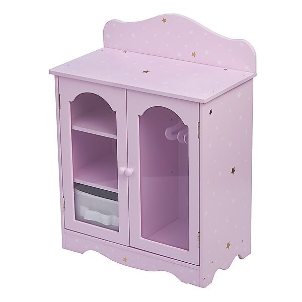 TEAMSON™ KIDS    Puppenmöbel Puppenschrank Lavendel günstig online kaufen