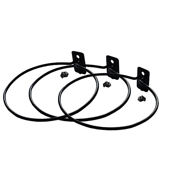 Pergart Pflanzentopfhalter 14cm 3er set Schwarz günstig online kaufen