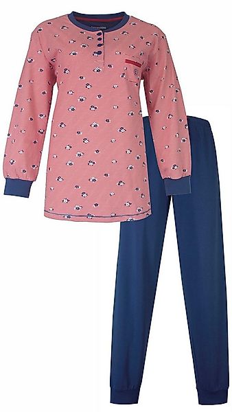 Irresistible Schlafanzug Damen Pyjama mit Bündchen (2 tlg) Baumwolle günstig online kaufen