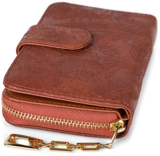 styleBREAKER Geldbörse Geldbörse mit Paisley Blumen günstig online kaufen