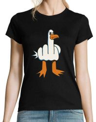 Youth Designz Print-Shirt Möwe Finger Damen günstig online kaufen