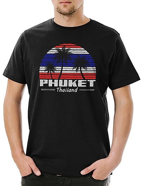 Urban Backwoods Print-Shirt Phuket Thailand Herren T-Shirt Thai Patong Beac günstig online kaufen