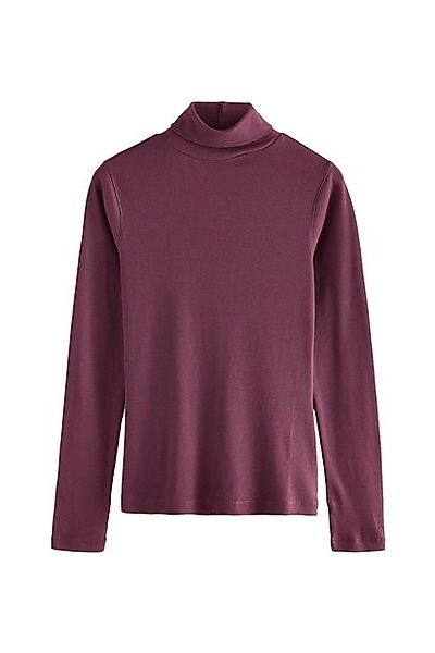 Next Rollkragenshirt Langärmeliges Rippstrickoberteil mit Rollkragen (1-tlg günstig online kaufen