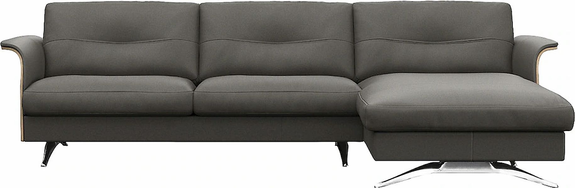 FLEXLUX Ecksofa "Glow bequem und komfortabel durch hochwertigen Sitzaufbau, günstig online kaufen