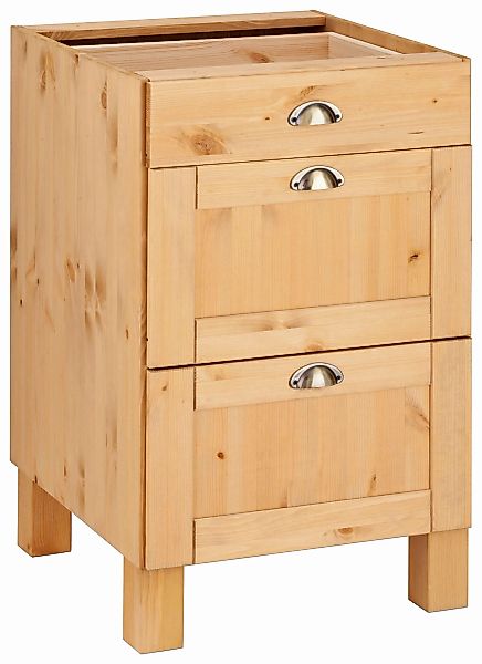 Home affaire Unterschrank "Oslo", 50 cm breit, ohne Arbeitsplatte, 3 Schubl günstig online kaufen