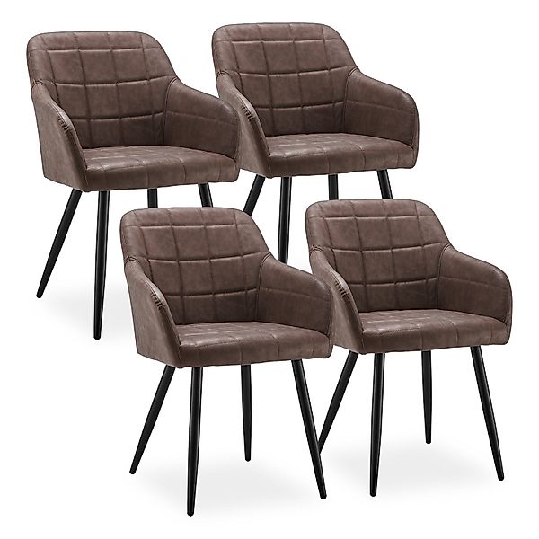 Ofcasa Esszimmerstuhl Polsterstühle (4er Set), Weich günstig online kaufen