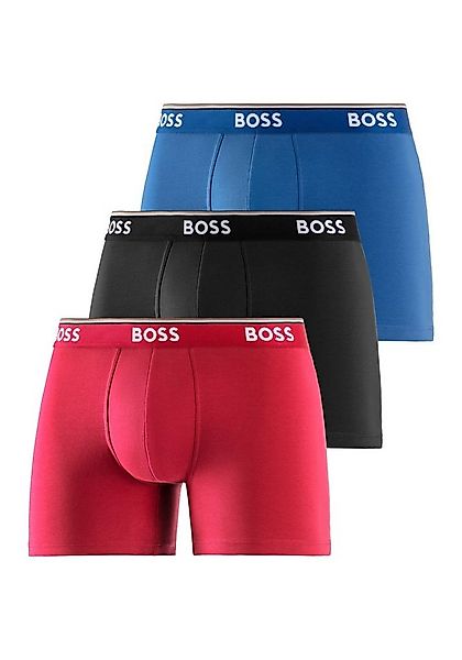 BOSS Boxer Boxer 3 PACK mit farblich passendem Webbund günstig online kaufen