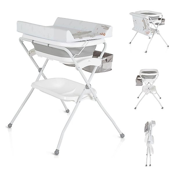 Cangaroo Babybadewanne Babywanne Wickeltisch Como, faltbar, günstig online kaufen