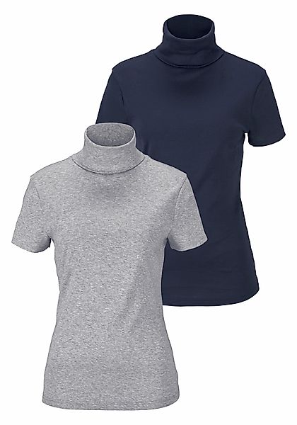 Flashlights Rollkragenshirt (Packung, 2-tlg., 2er-Pack) eng günstig online kaufen
