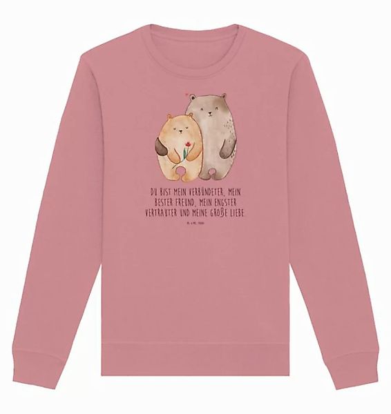 Mr. & Mrs. Panda Longpullover Größe XL Bären Liebe - Canyon Pink - Geschenk günstig online kaufen