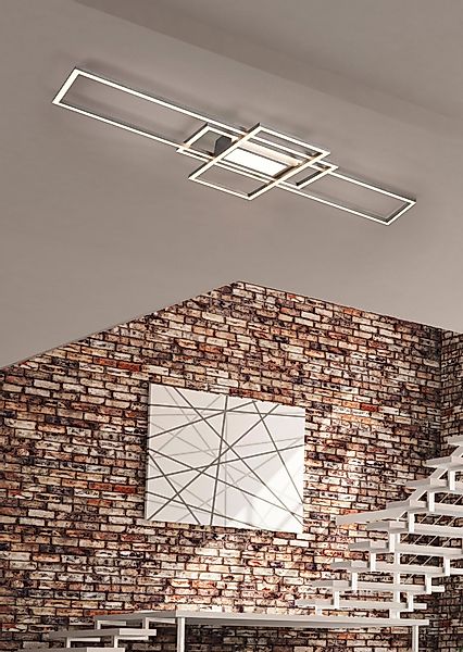 TRIO Leuchten LED Deckenleuchte MILA, Dimmfunktion, günstig online kaufen