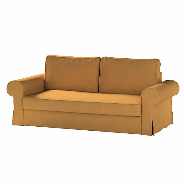 Bezug für Backabro 3-Sitzer Sofa ausklappbar, honiggelb, Bezug für Backabro günstig online kaufen