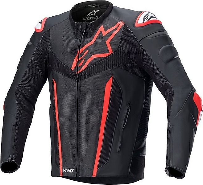 Alpinestars Motorradjacke Fusion Motorrad Lederjacke günstig online kaufen