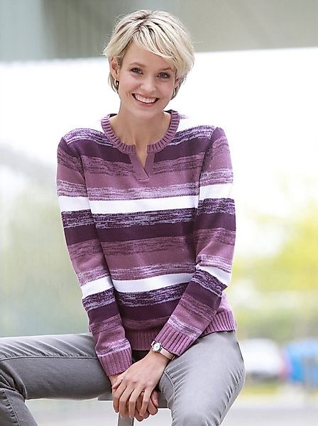 Sieh an! Strickpullover Pullover Langarm Jersey günstig online kaufen