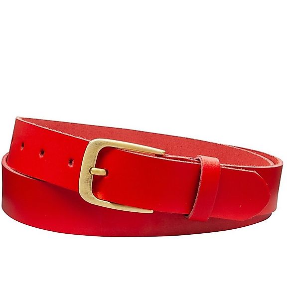 COLOGNEBELT Ledergürtel C16-SL Schlicht dennoch modern mit Dornschließe, MA günstig online kaufen