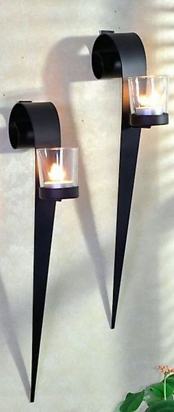 Gravidus Wandkerzenhalter Wandkerzenhalter 2er Set Metall günstig online kaufen