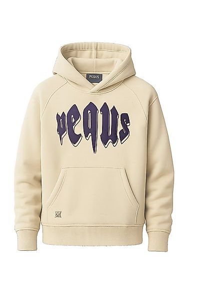 PEQUS Kapuzenpullover Pequs Outlined Mythic Print Hoodie erhabener (outline günstig online kaufen