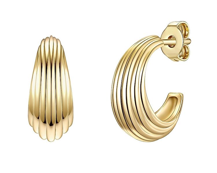 Glanzstücke München Paar Creolen Set: GSM588 (2-tlg), aus Sterling Silber günstig online kaufen