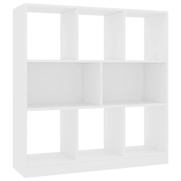 vidaXL Bücherregal Weiß 97,5x29,5x100 cm Holzwerkstoff 800171 günstig online kaufen