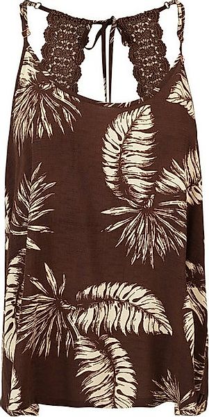 Brunotti Kurzarmshirt Tanya-Palm Women Top Summer Palm Big Chocolate günstig online kaufen