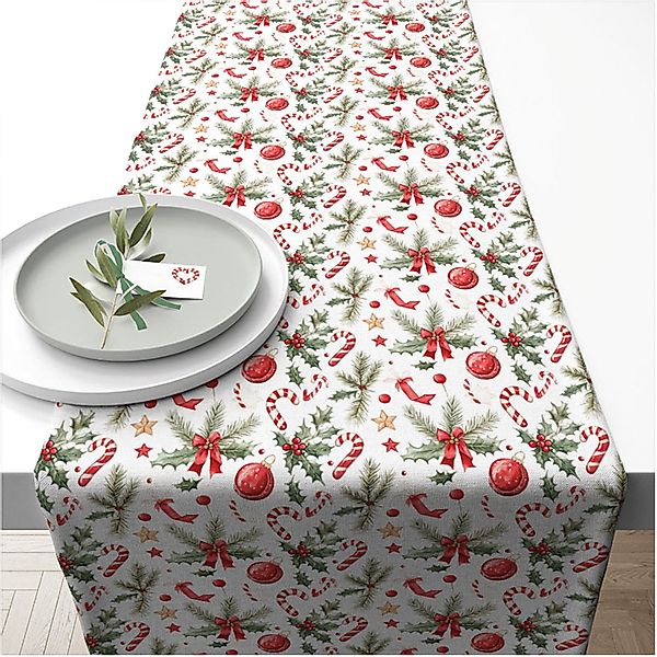 Ambiente® Tischläufer Christmas elements (1-tlg, 1-teilig), günstig online kaufen