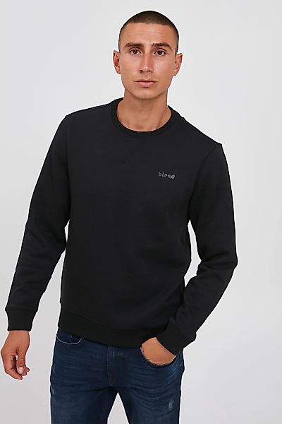 Blend Rundhalspullover "BHDownton" Klassisches Sweatshirt mit Rundhalsaussc günstig online kaufen