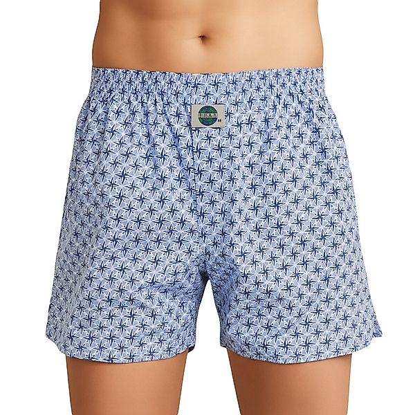 D.E.A.L International Boxershorts Hellblau mit Stern-Print günstig online kaufen