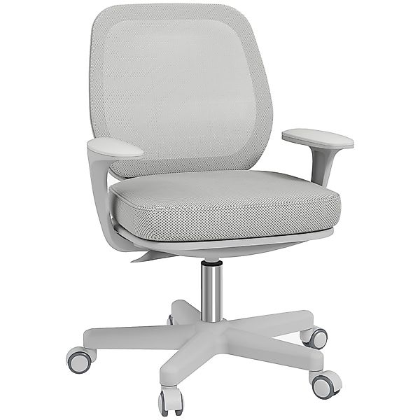 Vinsetto Bürostuhl, Ergonomisch Schreibtischstuhl mit Drehfunktion, Höhenve günstig online kaufen