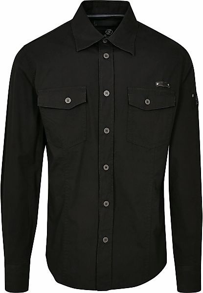 Brandit Langarmhemd "Brandit Herren Slim Worker Shirt", (1 tlg.) günstig online kaufen