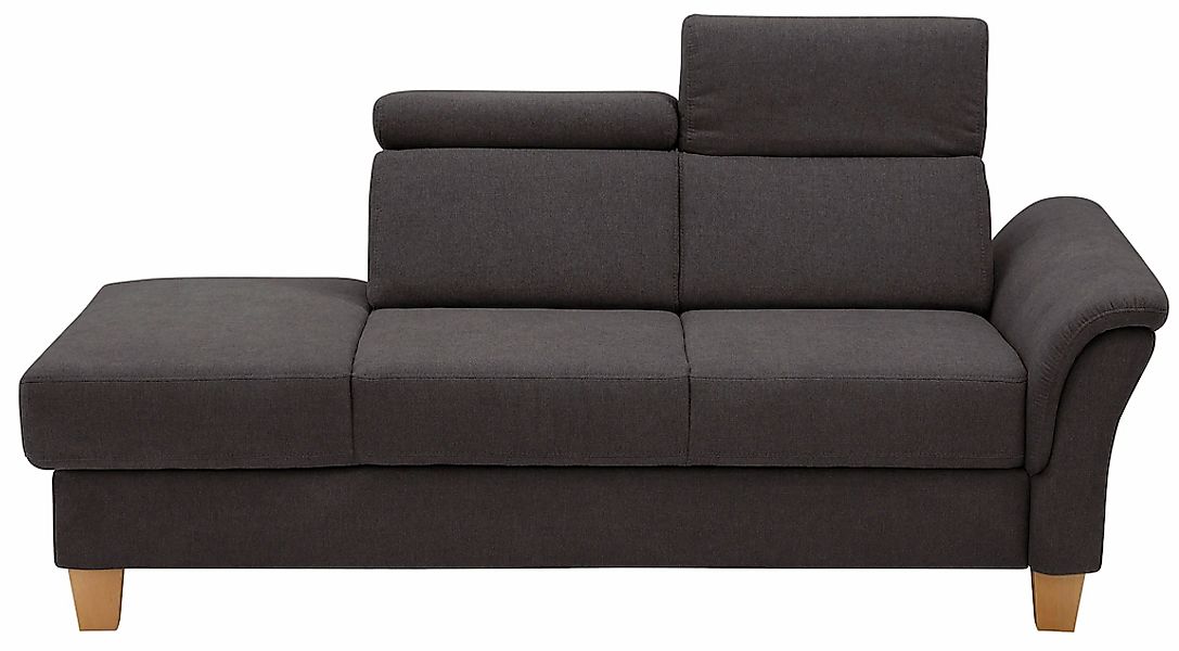 Home affaire Recamiere "Conville" incl. Kopfteilverstellung, Federkern, wah günstig online kaufen