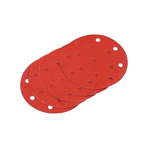 LUX-TOOLS Schleifauflagen für Exzenterschleifer 5 Stück Ø 115 mm K80 günstig online kaufen