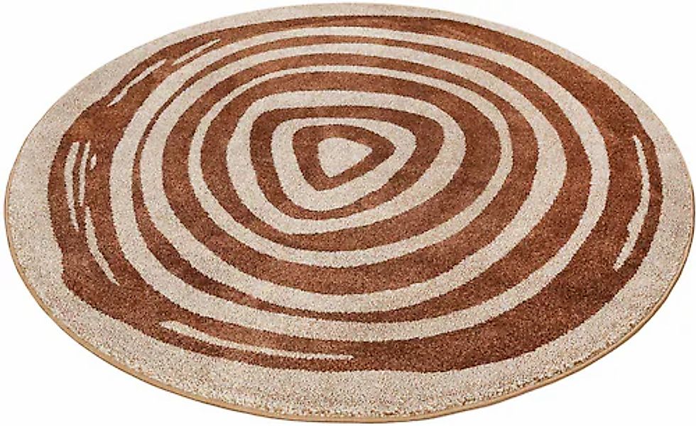 Esprit "Haley ESP-21032" rund 13 mm Höhe Rundteppich im modernen Dessin günstig online kaufen