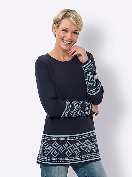 Classic Basics Longpullover "Long-Pullover" günstig online kaufen