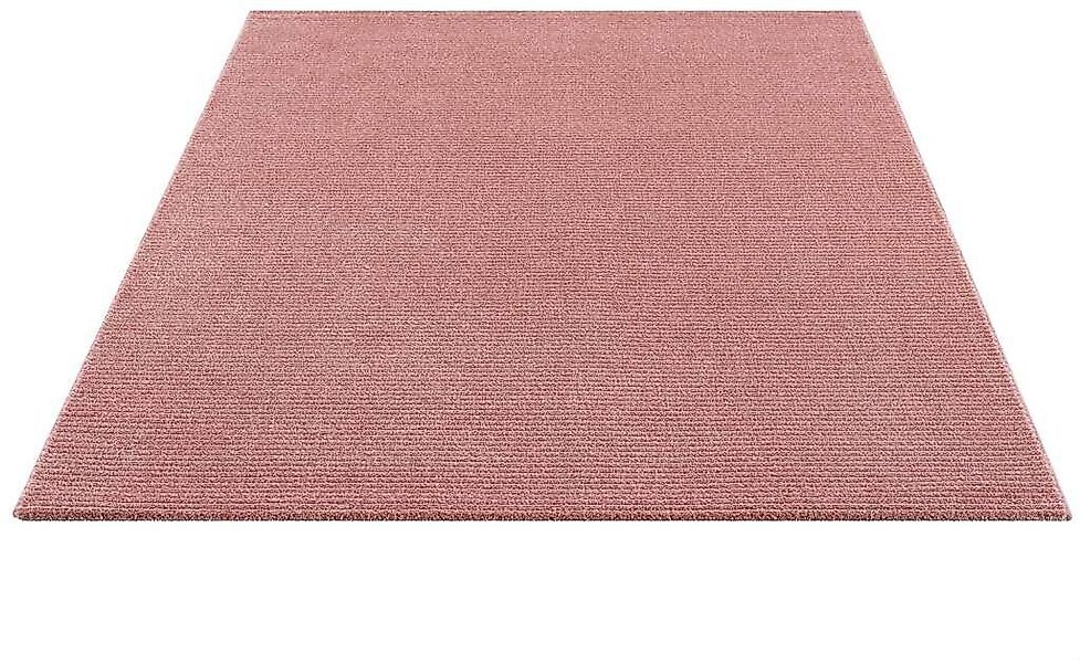 Carpet City Teppich "Friseé-Teppich FANCY805" rechteckig 12 mm Höhe Läufer, günstig online kaufen