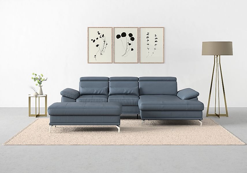 sit&more Ecksofa Cabrio L-Form, mit Sitztiefenverstellung, günstig online kaufen