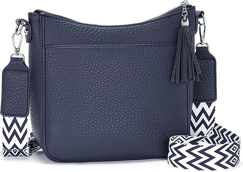 LuxusKollektion Handtasche Handtasche Damen Blau Mittelgroß günstig online kaufen