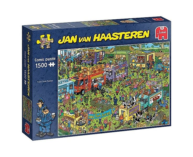 Jan van Haasteren Puzzle Jan van Haasteren - Food Truck Festival - 1500 Tei günstig online kaufen