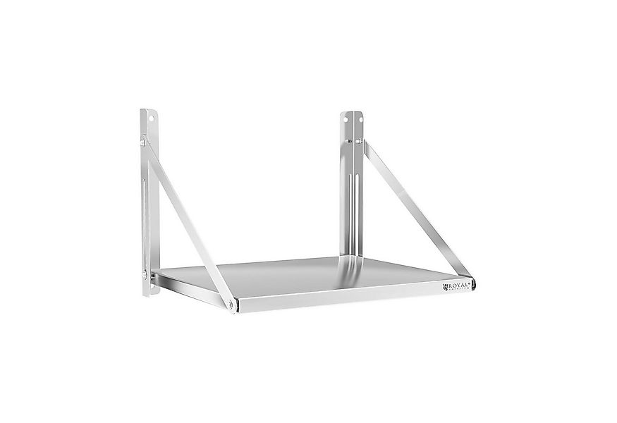 Royal Catering Hängeregal Wandbord klappbar 40 kg Wandregal 60 x 45 cm Edel günstig online kaufen